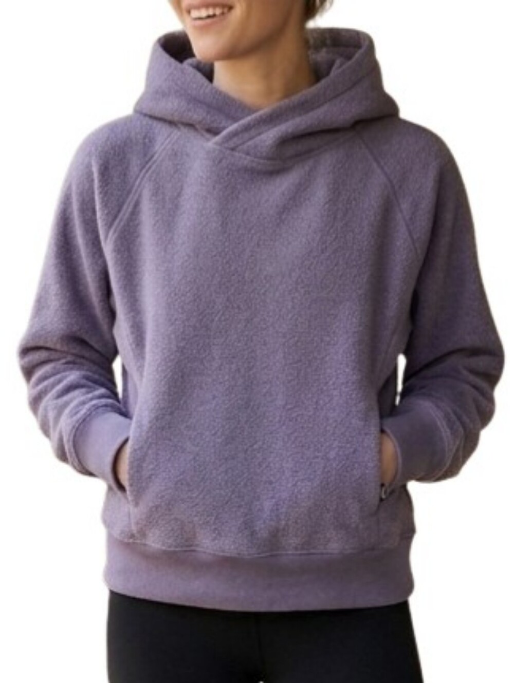 KIT AND ACE Hygge Fleece Pullover Hoodie